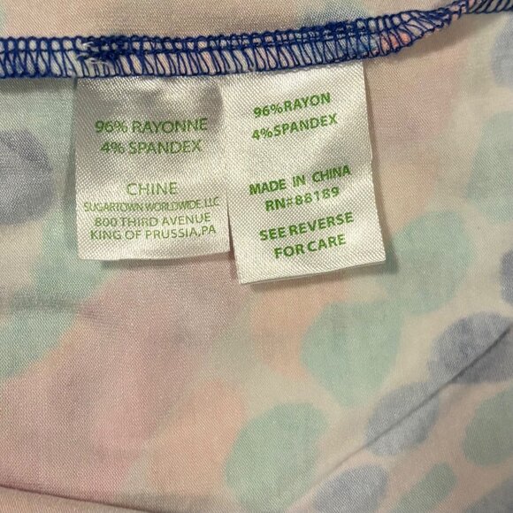 Lilly Pulitzer Georgia May Palazzo Pants Size XS Multi Ocean Jewels Print - Picture 7 of 7